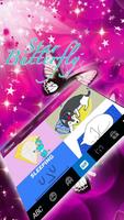 Glitter Star Butterfly Keyboar স্ক্রিনশট 3