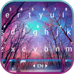Starry Night Tree Keyboard The