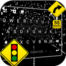 خلفية الكيبورد Starry Tunnel Live APK