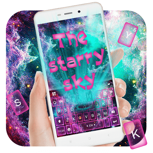 Starry Space Keyboard Theme