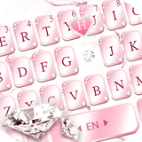 Pink Lovely Diamond Marble Key icon