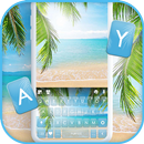 خلفية الكيبورد Beach Summer APK