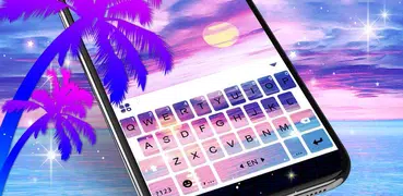 Tema Keyboard Summer Holiday S