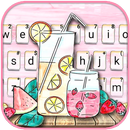 Summer Juice Klavye Teması APK