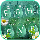 Summer Rain Waterdrop Keyboard APK