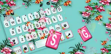 Summer Time Flowers Teclado