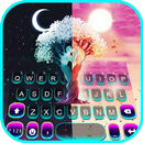 Hình nền bàn phím Sun Moon Lov APK
