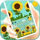 Тема для клавиатуры Sunflower  APK