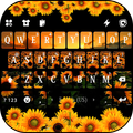 Sunflower Fields Keyboard Background