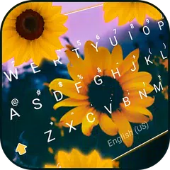 Sunflower Keyboard Theme APK download