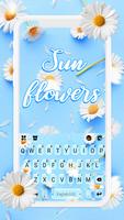 Thème de clavier Sunny Daisy Affiche