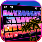 Teclado Sunset Beach 2 ícone