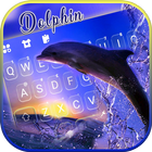 Fundo do Teclado Sunset Dolphi ícone