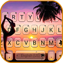 Fond de clavier Sunset Holiday2 APK