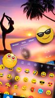 Fundo do Teclado Sunset Holiday2 imagem de tela 2