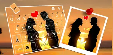 Tema Keyboard Sunset Lovers