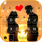 Тема для клавиатуры Sunset Lov иконка