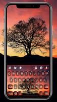 Sunset Tree Plakat