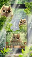 Tema Keyboard Sunshine Forest  Cartaz