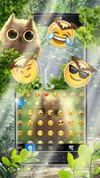 Tema Keyboard Sunshine Forest  imagem de tela 2