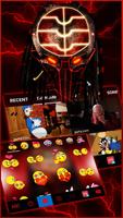 Tema Keyboard Super Villain 3d imagem de tela 3