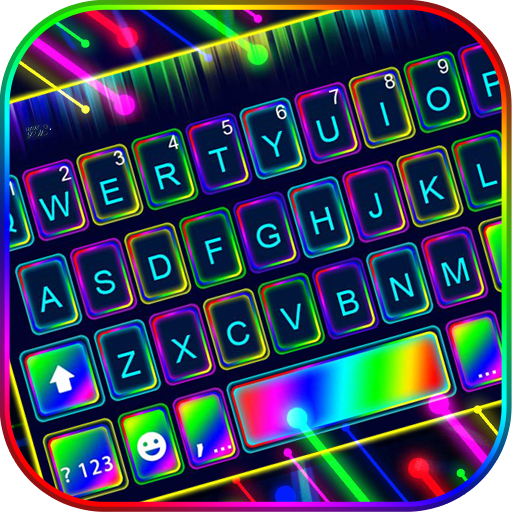 Super Neon 3D Teclado