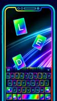 Teclado Super Neon 3D Cartaz