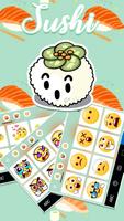 Fundo do Teclado Sushi Vibe imagem de tela 3