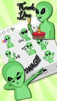 Autcollants Emoji Weird Aliens capture d'écran 2