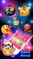 Adult Emoji Stickers for Chatting (Add Stickers) پوسٹر