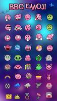 BBQ Emoji Stickers syot layar 1