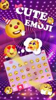 Cute Emoji Stickers постер