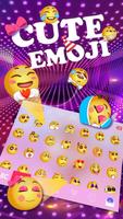 Cute Emoji Stickers تصوير الشاشة 1