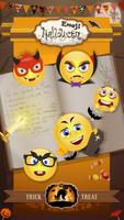 Halloween Emoji plakat