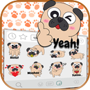 Baby Pug Emoji Stickers APK