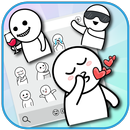 Bun Man Life Emoji Stickers APK