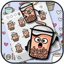 Bubble Tea Emoji Stickers APK