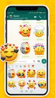 Pelekat Emoji crazy faces syot layar 1