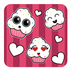 Cute Cupcakes-icoon