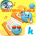Kika Emotional Emoji SMS Pro icône