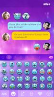 Kika Emotional Emoji SMS Pro स्क्रीनशॉट 2