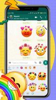 Naklejki emoji emoji party plakat