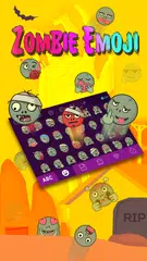 Скачать Kika Keyboard Zombie Emoji APK