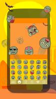 Kika Keyboard Zombie Emoji スクリーンショット 1