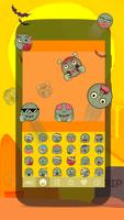 1 Schermata Kika Keyboard Zombie Emoji