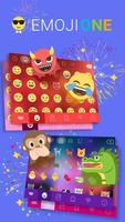 最新版、クールな EmojiOne のテーマキーボード ポスター