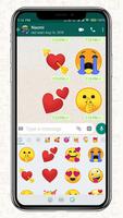 Emoji One Stickers for Chattin স্ক্রিনশট 1