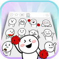 Funny Bun Man Emoji Stickers