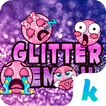 ”Glitter Emoji Stickers for Cha