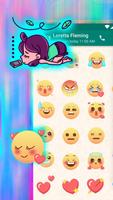 Pelekat Emoji I Love You Forever syot layar 3